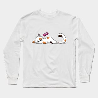 Tired Cat Long Sleeve T-Shirt